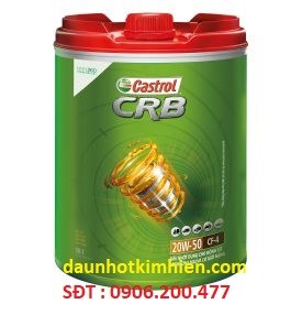 DẦU ĐỘNG CƠ CASTROL CRB 20W-50 CF-4 - 18Lit -209Lit