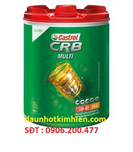 DẦU ĐỘNG CƠ CASTROL CRB MULTI 15W-40 CH-4 -18Lit - 209Lit