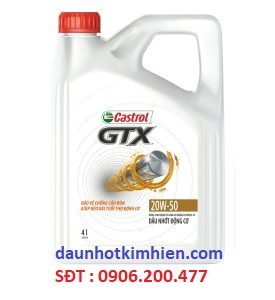 DẦU ĐỘNG CƠ CASTROL GTX 20W-50 - 4Lit