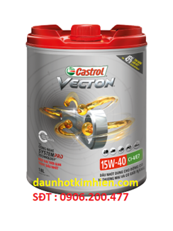 DẦU ĐỘNG CƠ CASTROL VECTON 15W-40 CI-4/E7 15W-40 - 18Lit-209Lit