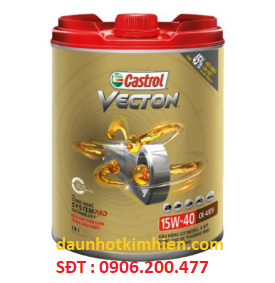 DẦU ĐỘNG CƠ CASTROL VECTON 15W-40 CK-4/E9 15W-40- 18L-209Lit